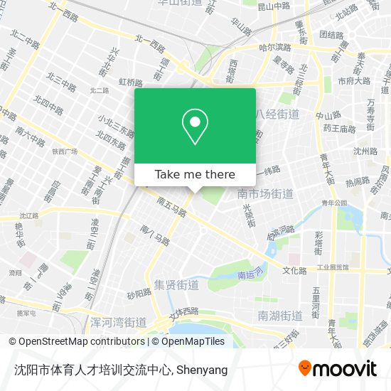 沈阳市体育人才培训交流中心 map