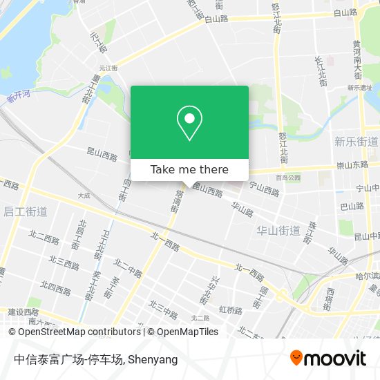 中信泰富广场-停车场 map