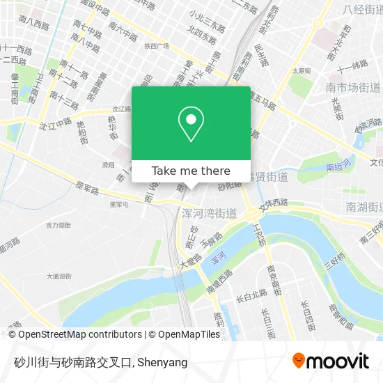 砂川街与砂南路交叉口 map