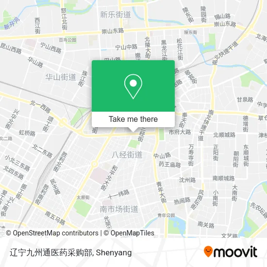 辽宁九州通医药采购部 map