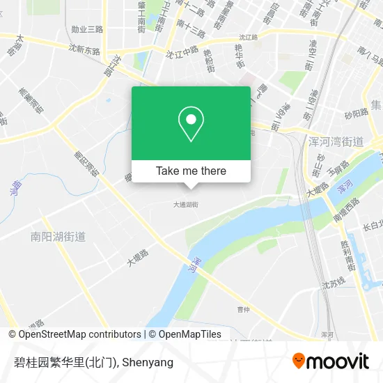 碧桂园繁华里(北门) map