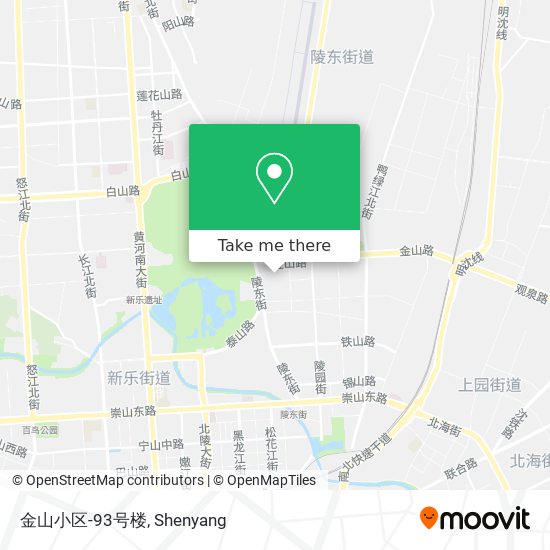 金山小区-93号楼 map