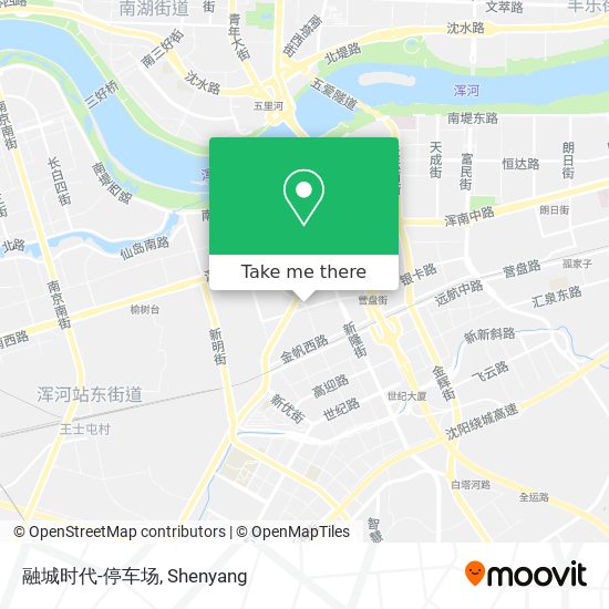 融城时代-停车场 map