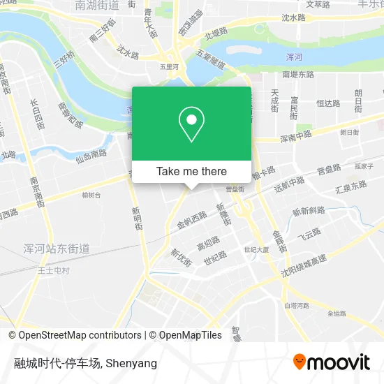 融城时代-停车场 map