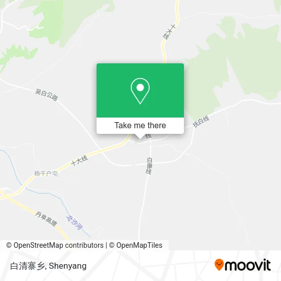 白清寨乡 map