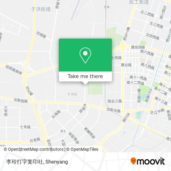 李玲打字复印社 map