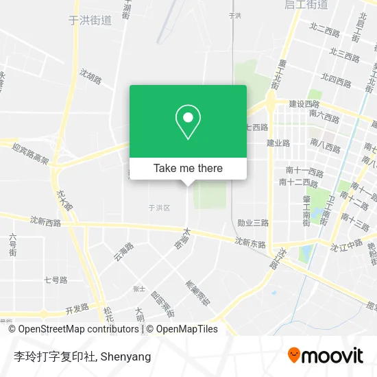 李玲打字复印社 map