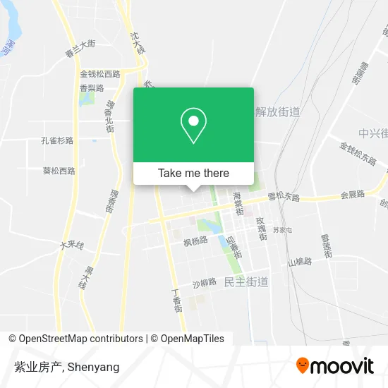 紫业房产 map