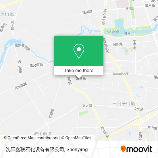 沈阳鑫联石化设备有限公司 map