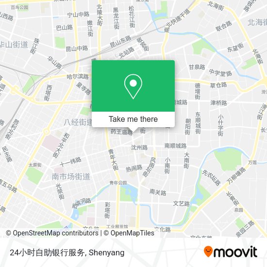 24小时自助银行服务 map
