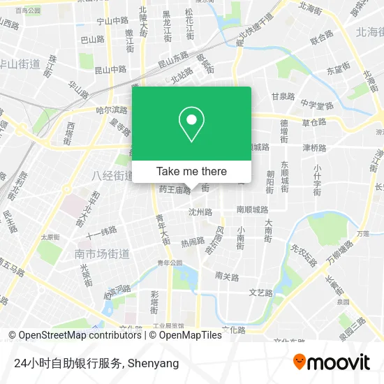 24小时自助银行服务 map