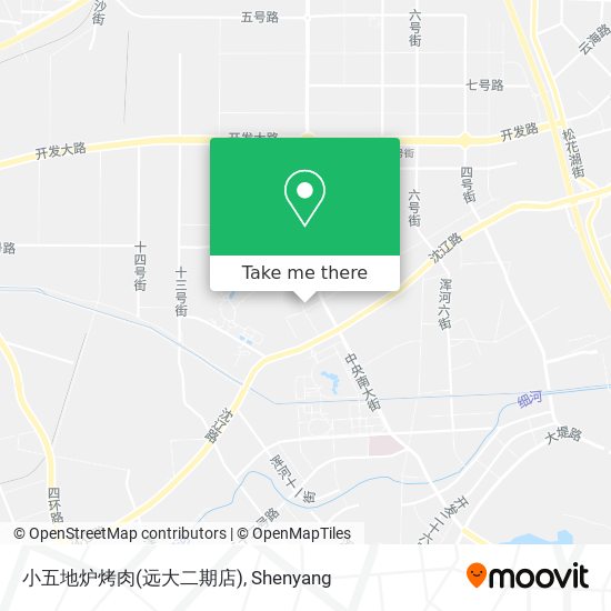 小五地炉烤肉(远大二期店) map