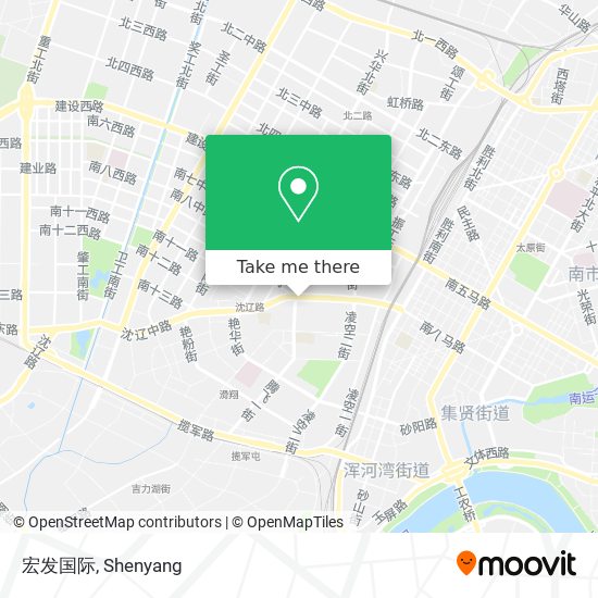 宏发国际 map