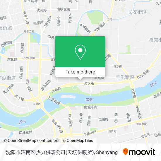 沈阳市浑南区热力供暖公司(天坛供暖所) map