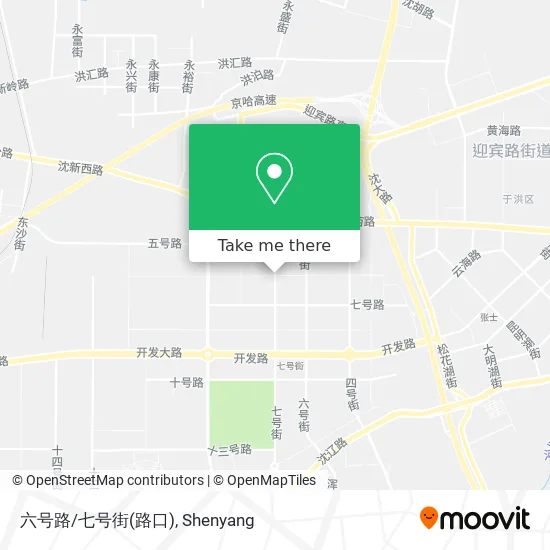 六号路/七号街(路口) map