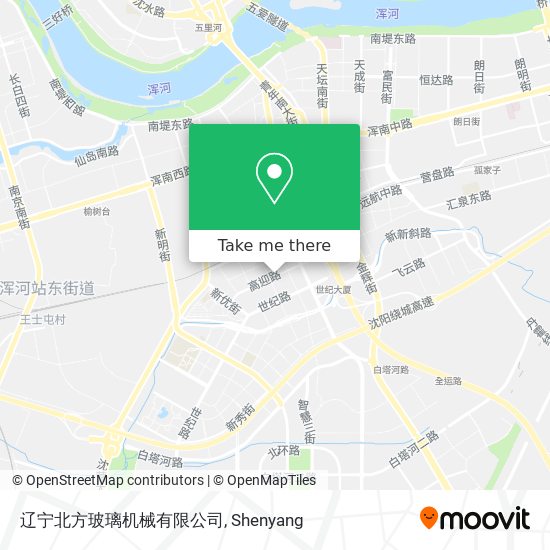 辽宁北方玻璃机械有限公司 map