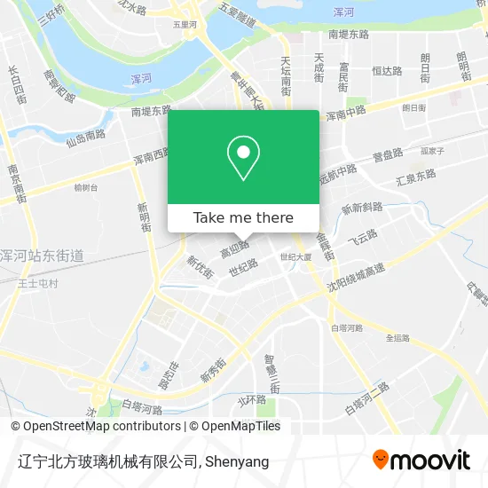 辽宁北方玻璃机械有限公司 map