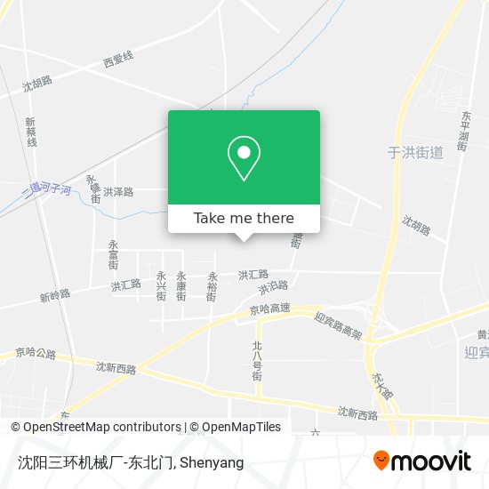 沈阳三环机械厂-东北门 map