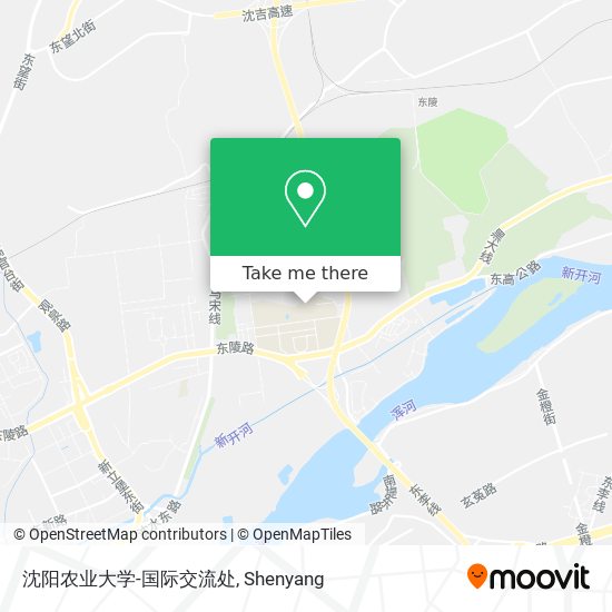 沈阳农业大学-国际交流处 map