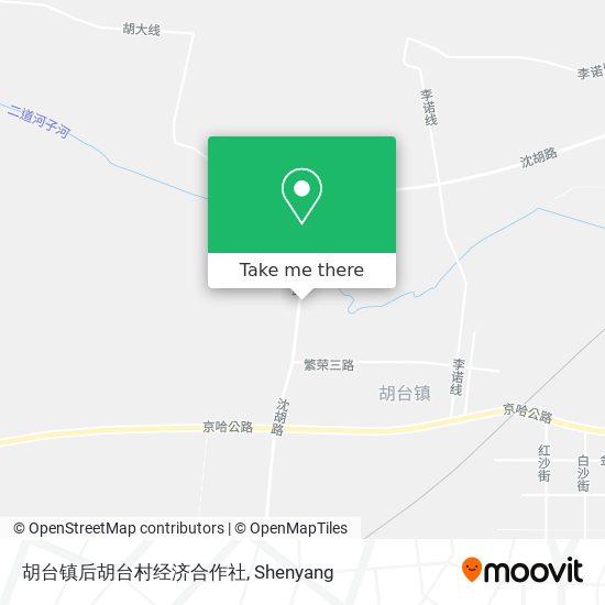 胡台镇后胡台村经济合作社 map