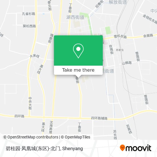 碧桂园·凤凰城(东区)-北门 map