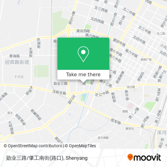 勋业三路/肇工南街(路口) map