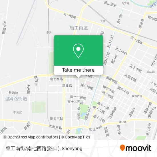 肇工南街/南七西路(路口) map