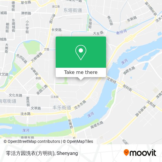 零活方园洗衣(方明街) map