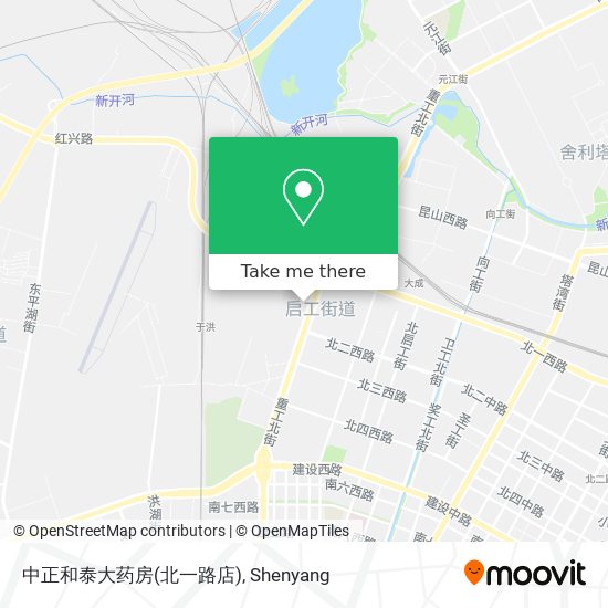 中正和泰大药房(北一路店) map