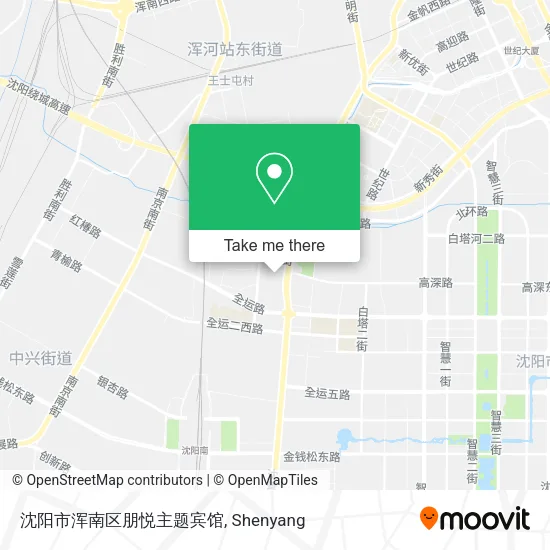 沈阳市浑南区朋悦主题宾馆 map
