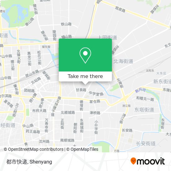 都市快递 map