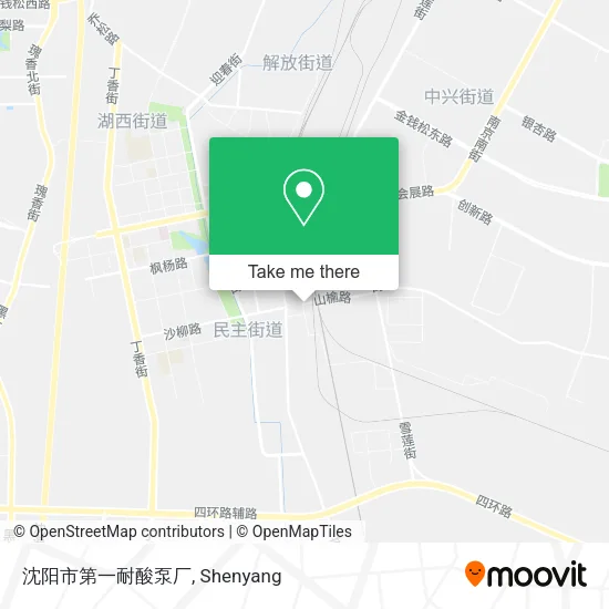 沈阳市第一耐酸泵厂 map