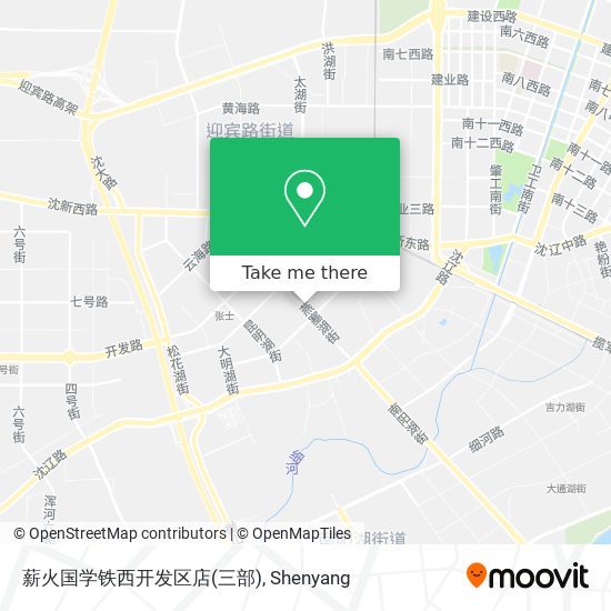 薪火国学铁西开发区店(三部) map