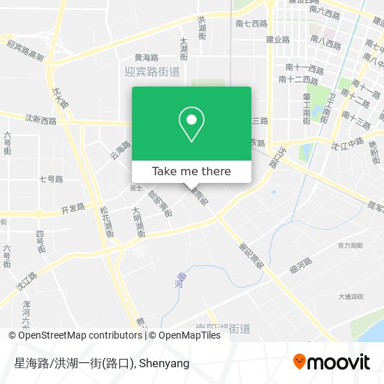星海路/洪湖一街(路口) map