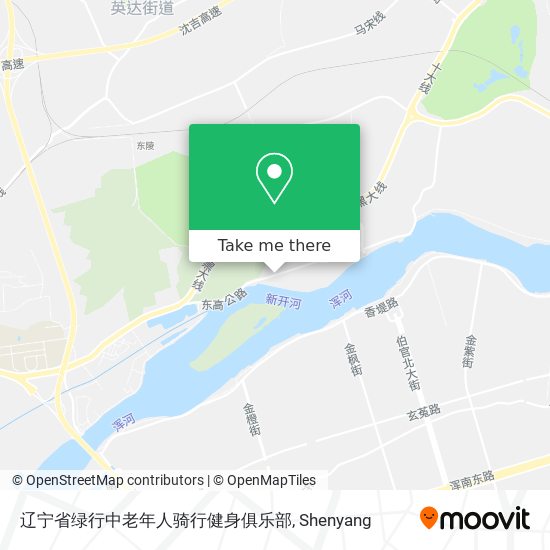 辽宁省绿行中老年人骑行健身俱乐部 map