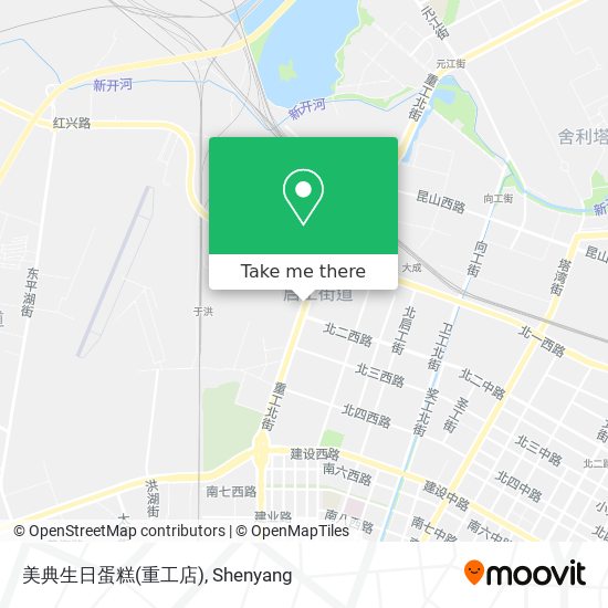 美典生日蛋糕(重工店) map