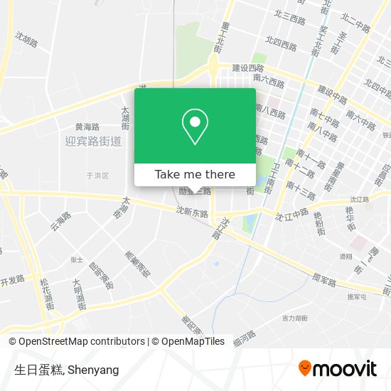 生日蛋糕 map