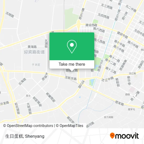 生日蛋糕 map