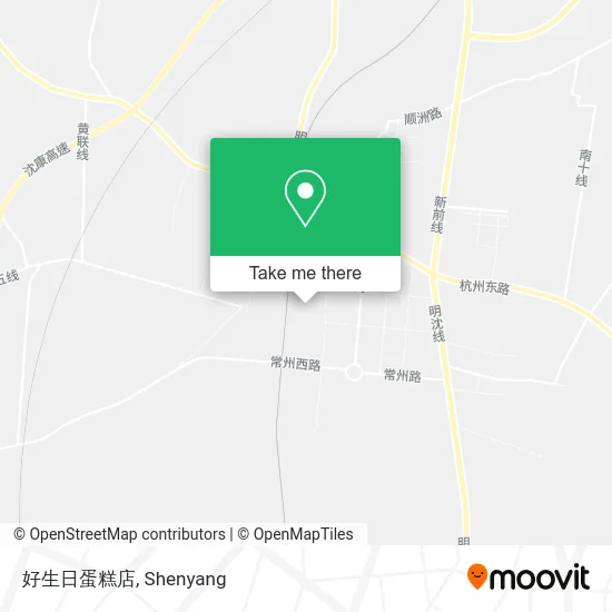 好生日蛋糕店 map