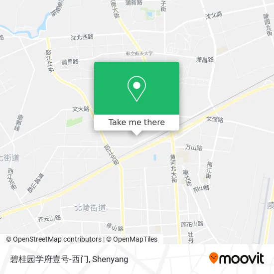 碧桂园学府壹号-西门 map