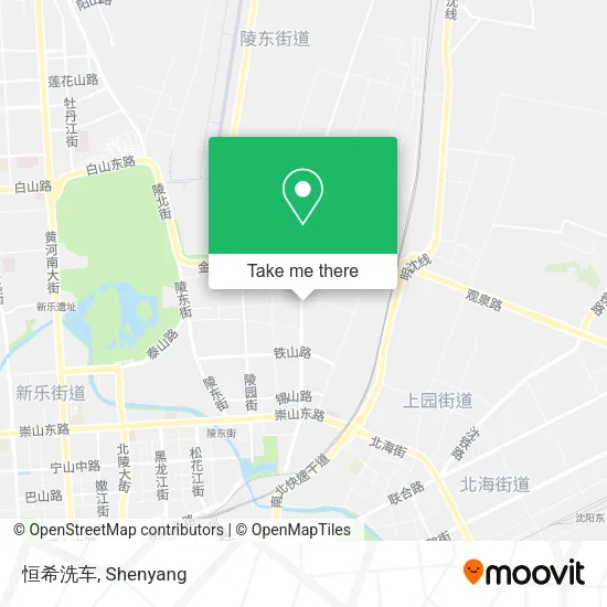 恒希洗车 map
