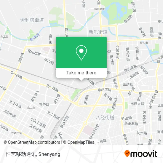 恒艺移动通讯 map