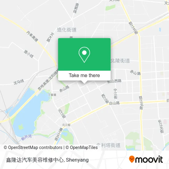 鑫隆达汽车美容维修中心 map