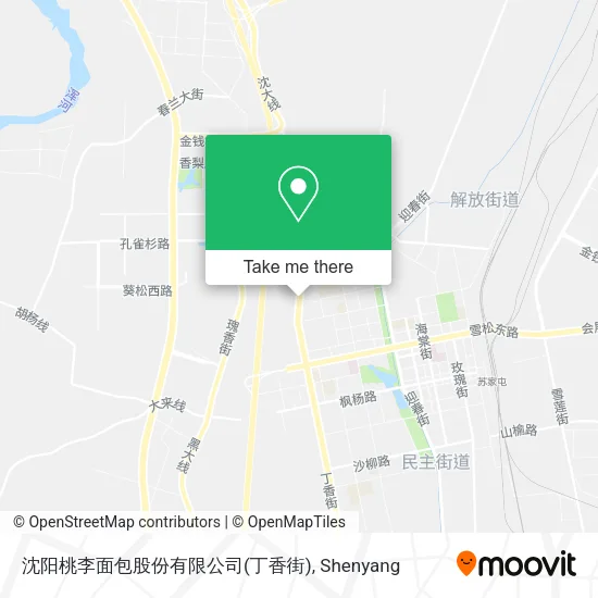 沈阳桃李面包股份有限公司(丁香街) map