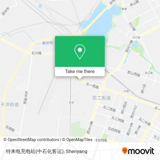 特来电充电站(中石化客运) map