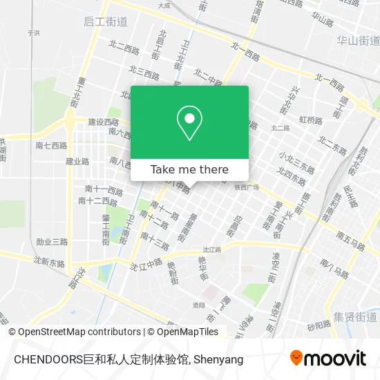 CHENDOORS巨和私人定制体验馆 map