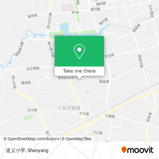 道义小学 map