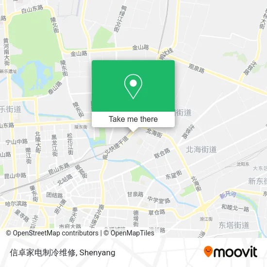 信卓家电制冷维修 map