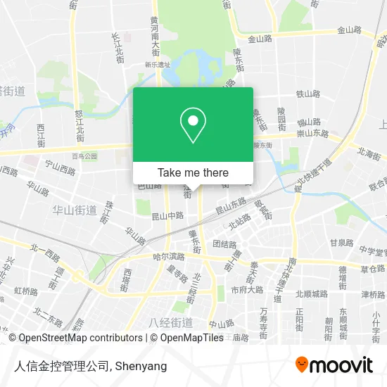 人信金控管理公司 map