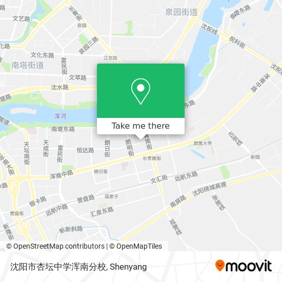 沈阳市杏坛中学浑南分校 map